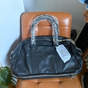 Sole Society Black Travel Bag for Women